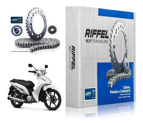 Kit Relação RIFFEL BIZ 125 428H 71877