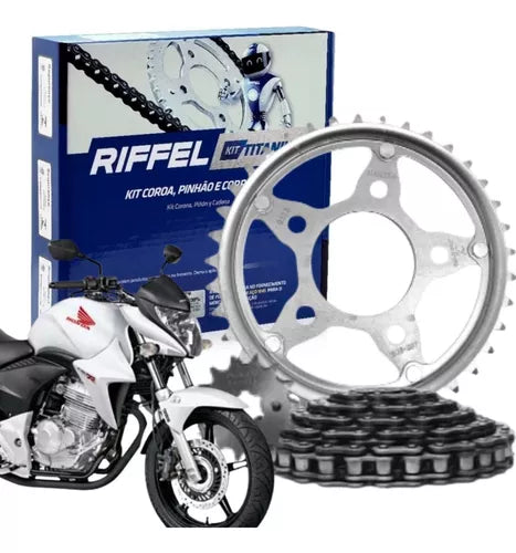 Kit Relação RIFFEL CB 300R  91050