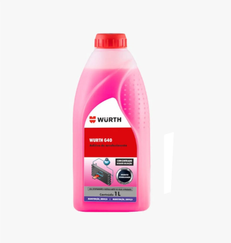 Aditivo para Radiador Orgânico Rosa 1L - Wurth