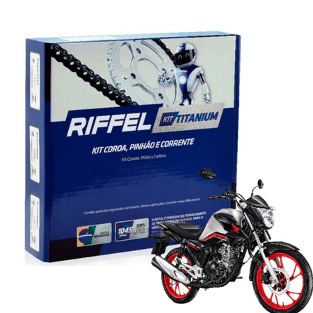 Kit Relação RIFFEL CG 160 44z 428H 91177