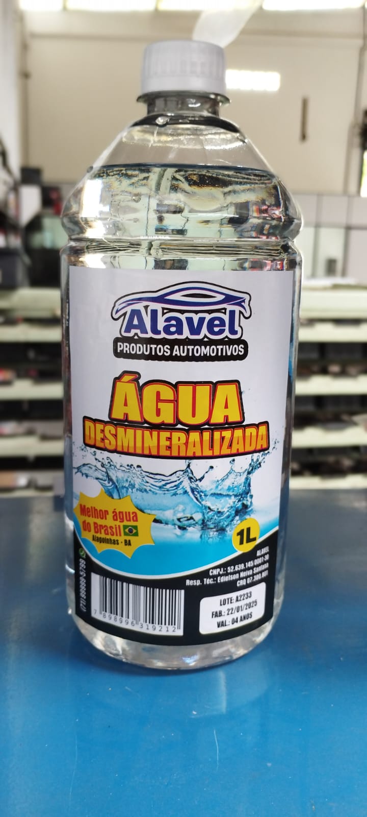 Água Desmineralizada - Alavel